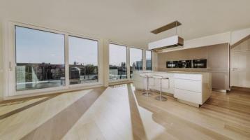 Eleganter Neubau - Aufzug - Balkon - Tiefgarage - bodentiefe Fenster - Gästebad - Sauna im Haus - Fußbodenheizung+ Auch SA/SO Termine möglich+
