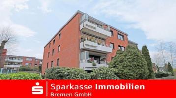 Bremen-Horn-Lehe: Gut aufgeteilte Drei-Zimmer-Wohnung mit Tiefgaragenstellplatz