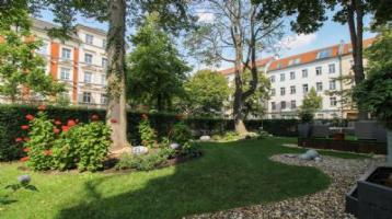 Wohnoase im ruhigen Berlin-Weißensee: Niveauvolle Kombination aus Extravaganz und Privatsphäre