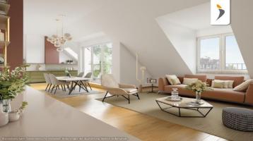 Ideal für Familien: großzügige 4-Zimmer-Wohnung mit sonniger Dachterrasse in attraktiver Lage