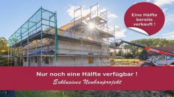 Eine Hälfte bereits verkauft! Fertigstellung März 2022 - Neubau Doppelhaushälfte in Altenmedingen