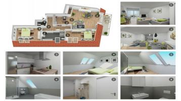 Neubau 3 Zimmer Wohnung Ansbach/Brodswinden Video, Villeroy&Boch, Parkett